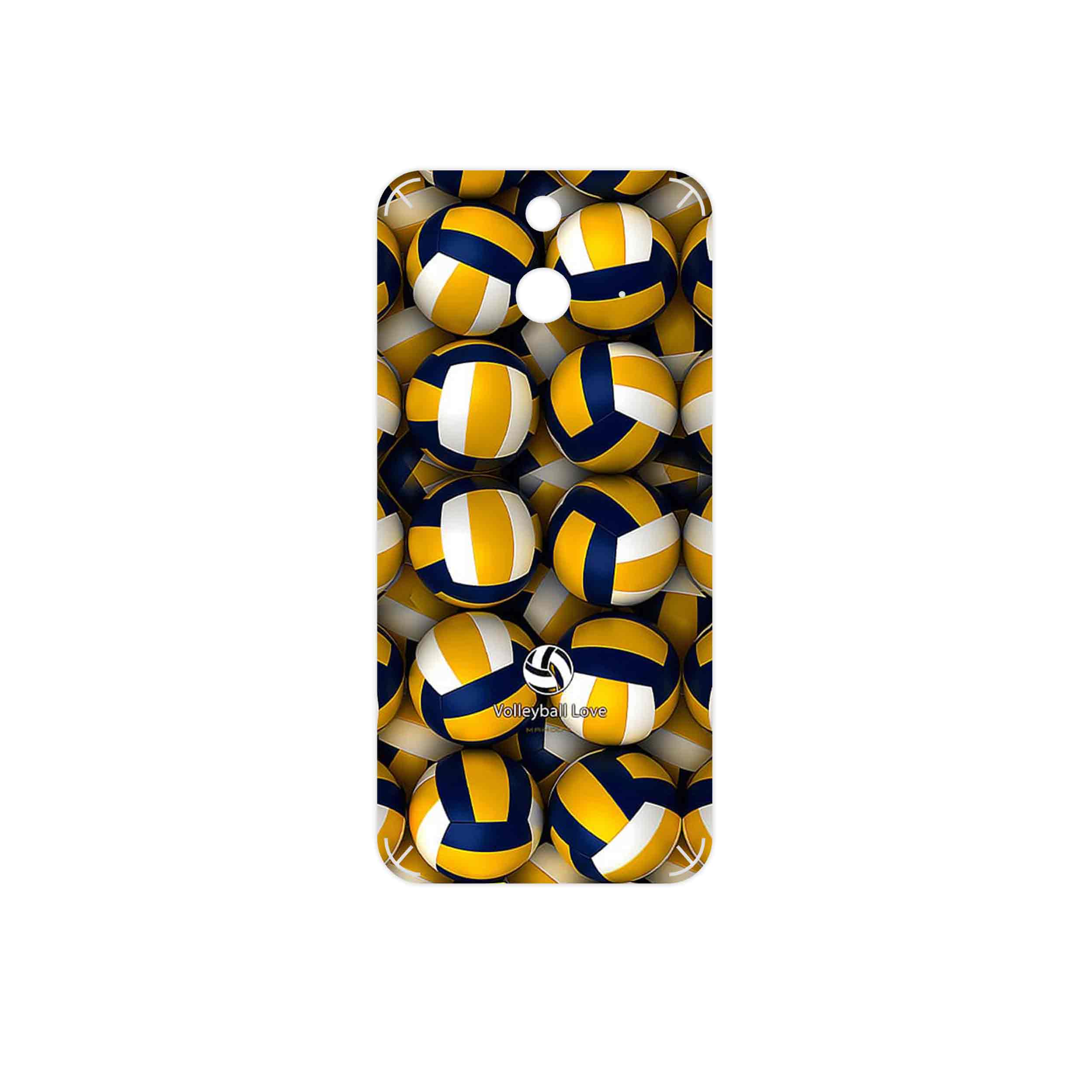 برچسب پوششی ماهوت مدل Volleyball مناسب برای گوشی موبایل اچ تی سی One E8