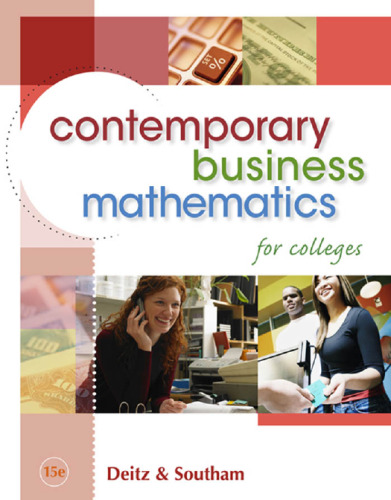 خرید و دانلود نسخه کامل کتاب Contemporary Business Mathematics for Colleges, 15th edition