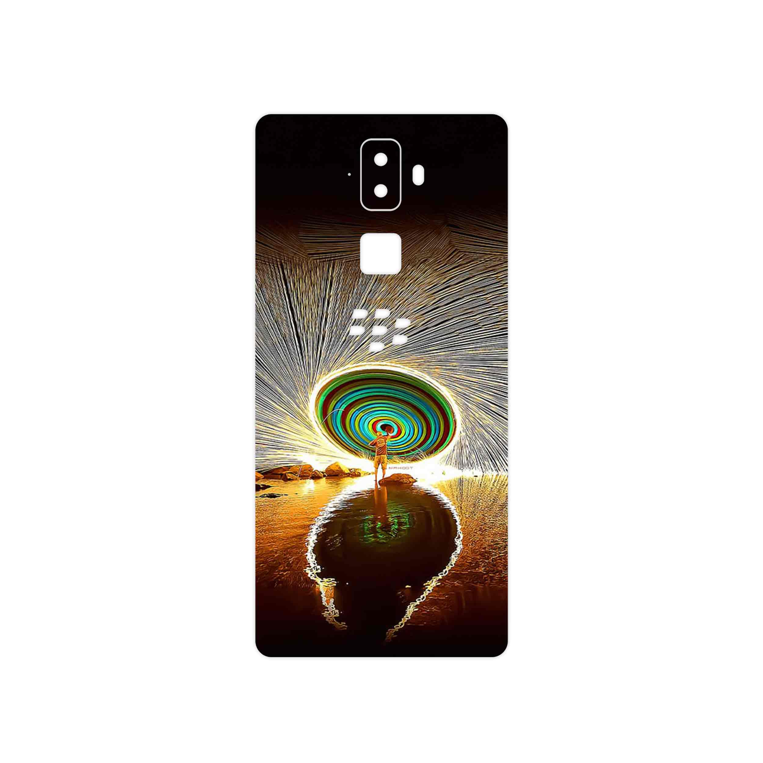 برچسب پوششی ماهوت مدل Night Light Fountain مناسب برای گوشی موبایل بلک بری Evolve