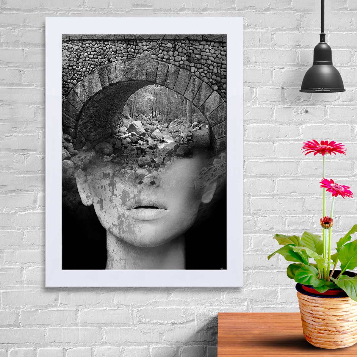 تابلو گالری استاربوی طرح مفهومی مدل هنری KL180