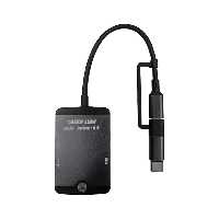 هاب تایپ سی/لایتنینگ 5 پورت گرین لاین Green Lion 5 in 1 Mini Multifunction Hub