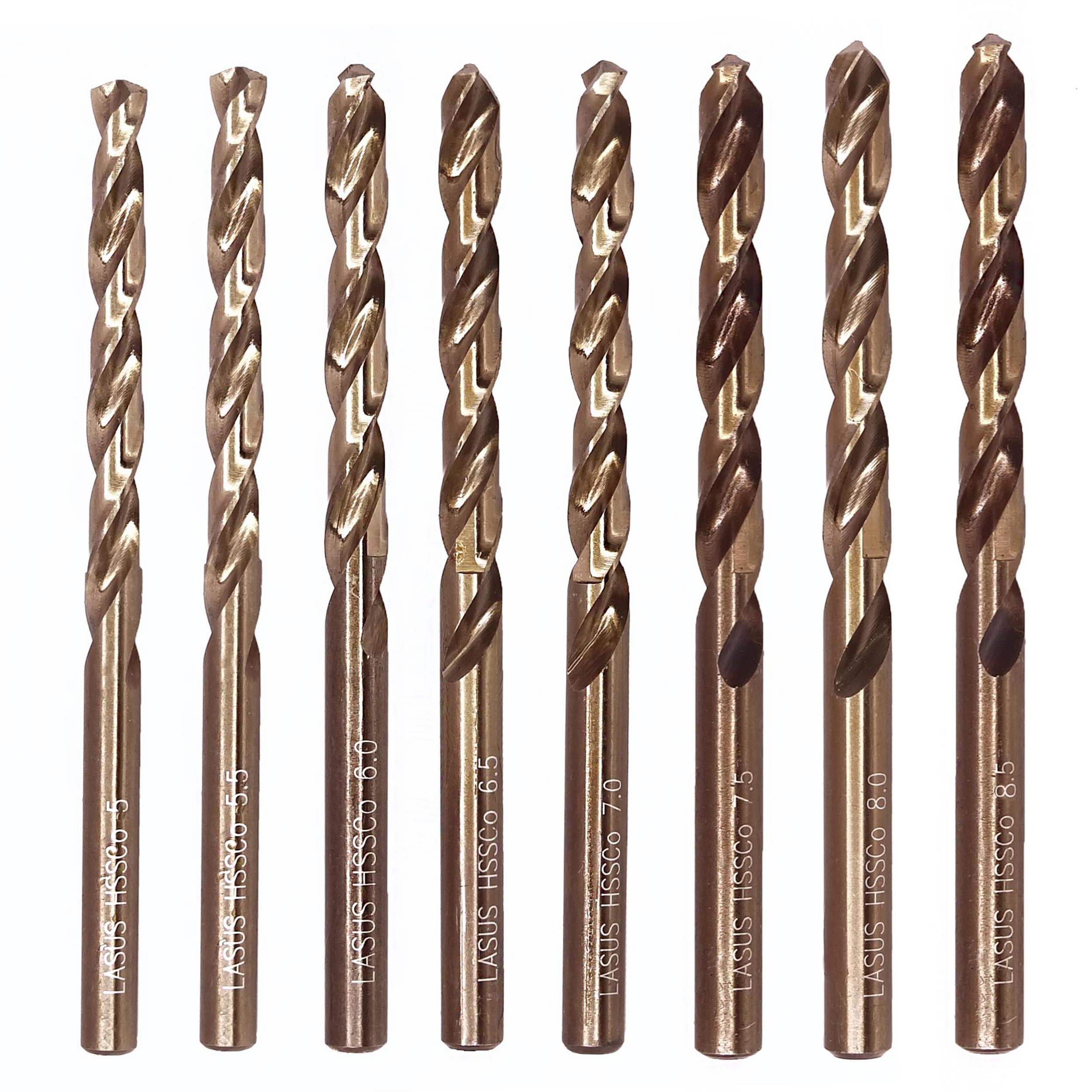 مته فلز لاسوس مدل ART-LSS-5-8.5 مجموعه 8 عددی