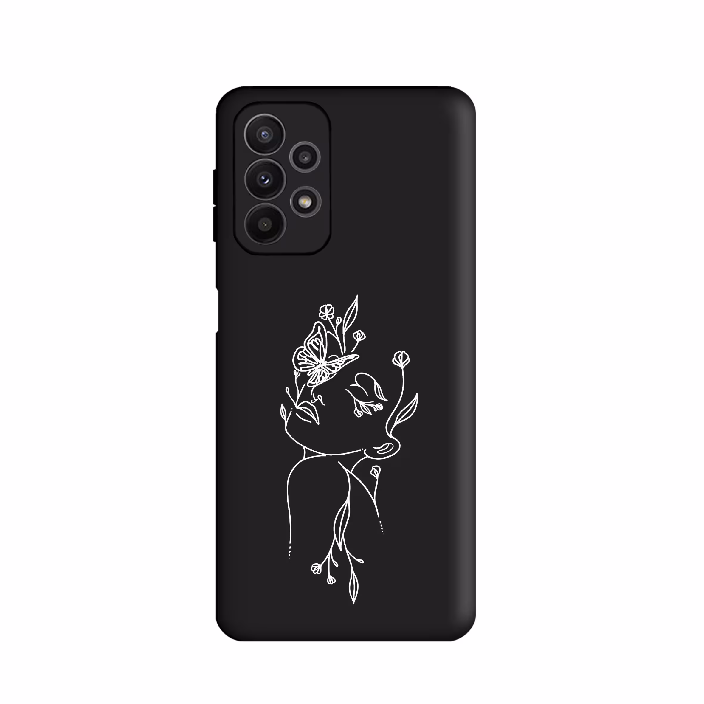 کاور طرح مینیمال دخترانه کد u5795 مناسب برای گوشی موبایل سامسونگ galaxy A23  