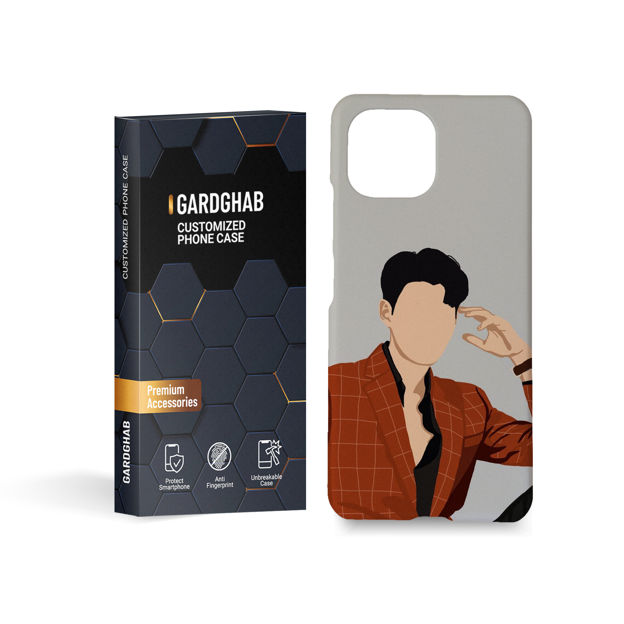 کاور گارد قاب مدل پسرانه مناسب برای گوشی موبایل شیائومی mi 11 lite 