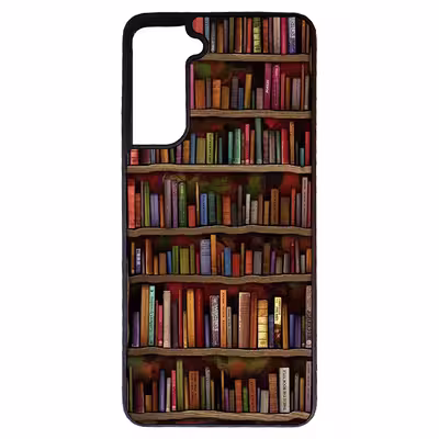 کاور طرح کتابخانه کد 1146 مناسب برای گوشی موبایل سامسونگ galaxy s21