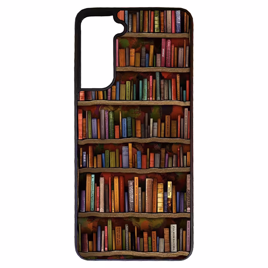 کاور طرح کتابخانه کد 1146 مناسب برای گوشی موبایل سامسونگ galaxy s21