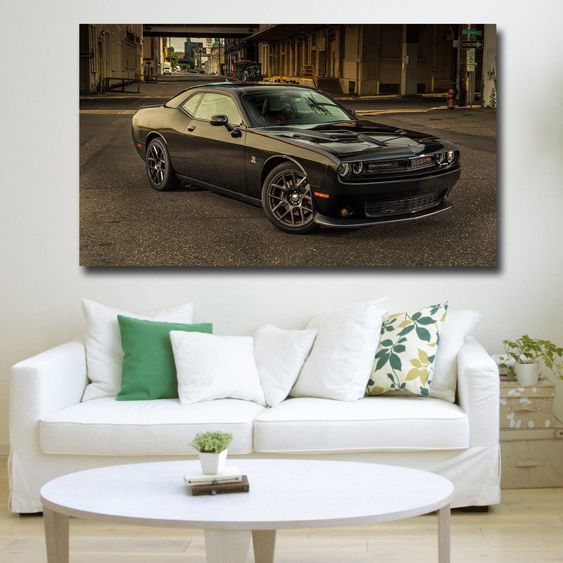 تابلو شاسی مدل ماشین آمریکایی کد 26 | دنیای قاب