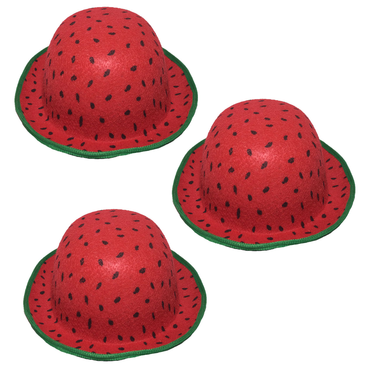 کلاه طرح هندوانه یلدا بسته 3 عددی