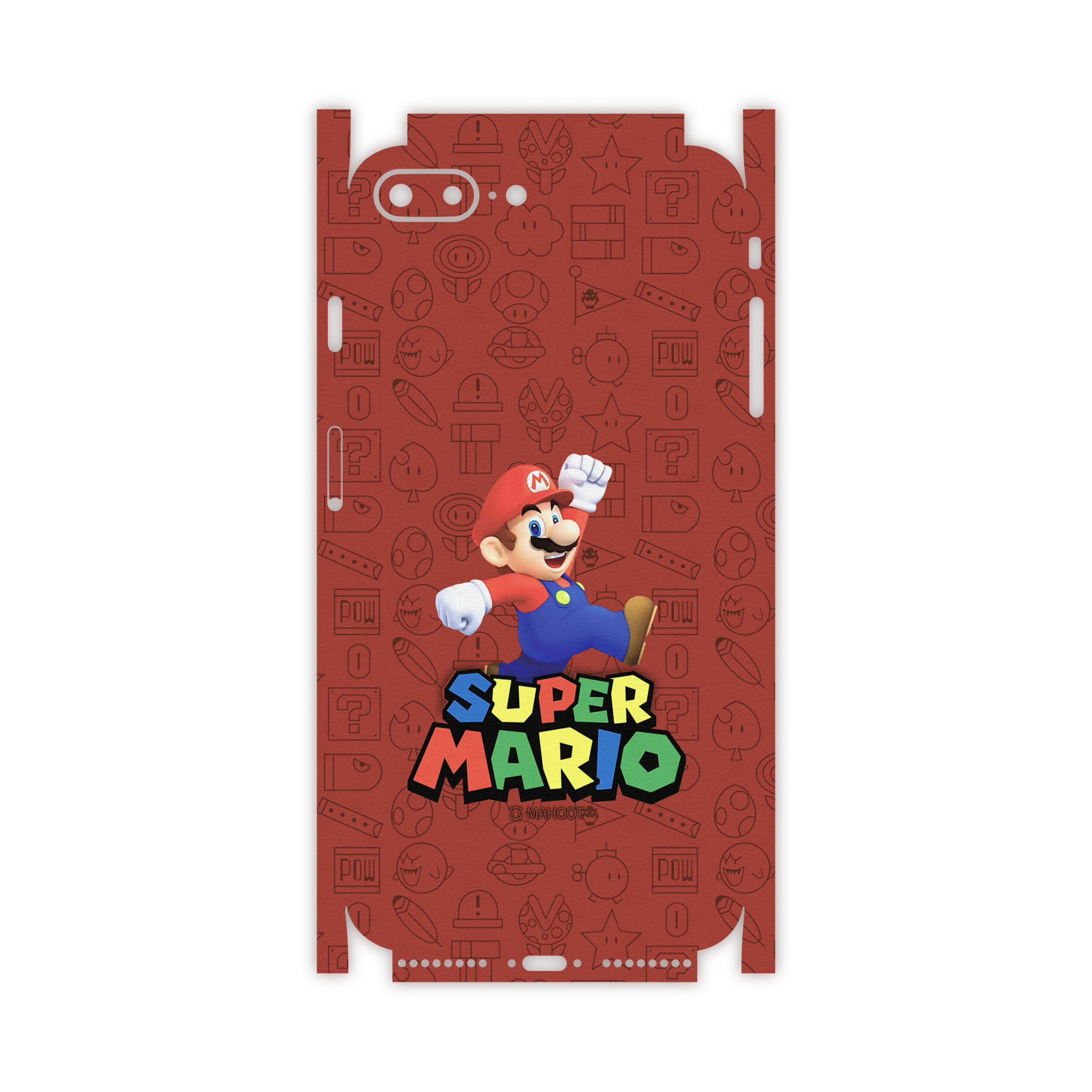 برچسب پوششی ماهوت مدل Super-Mario-Game-FullSkin مناسب برای گوشی موبایل اپل iPhone 7 Plus