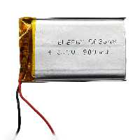 باتری لیتیومی کد 503048 ظرفیت 900 میلی آمپر ساعت