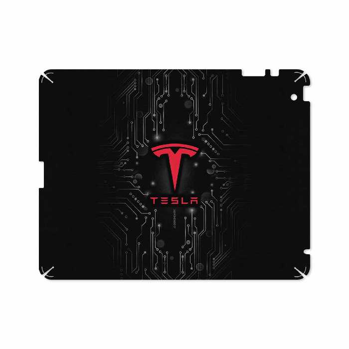 برچسب پوششی ماهوت مدل TESLA مناسب برای تبلت اپل iPad 2 2011 A1397