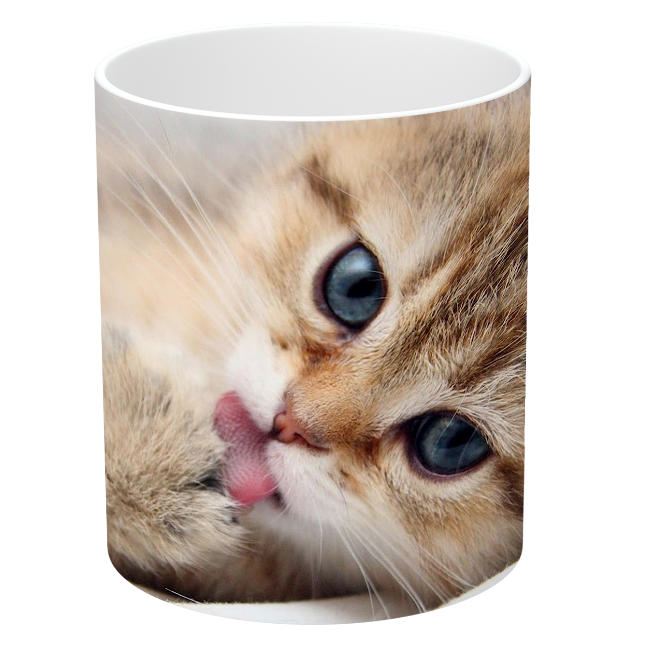 ماگ طرح بچه گربه کد NI461