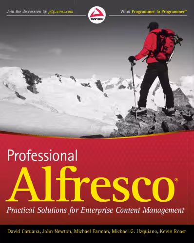 خرید و دانلود نسخه کامل کتاب Professional Alfresco: Practical Solutions for Enterprise Content Management (Wrox Programmer to Programmer)