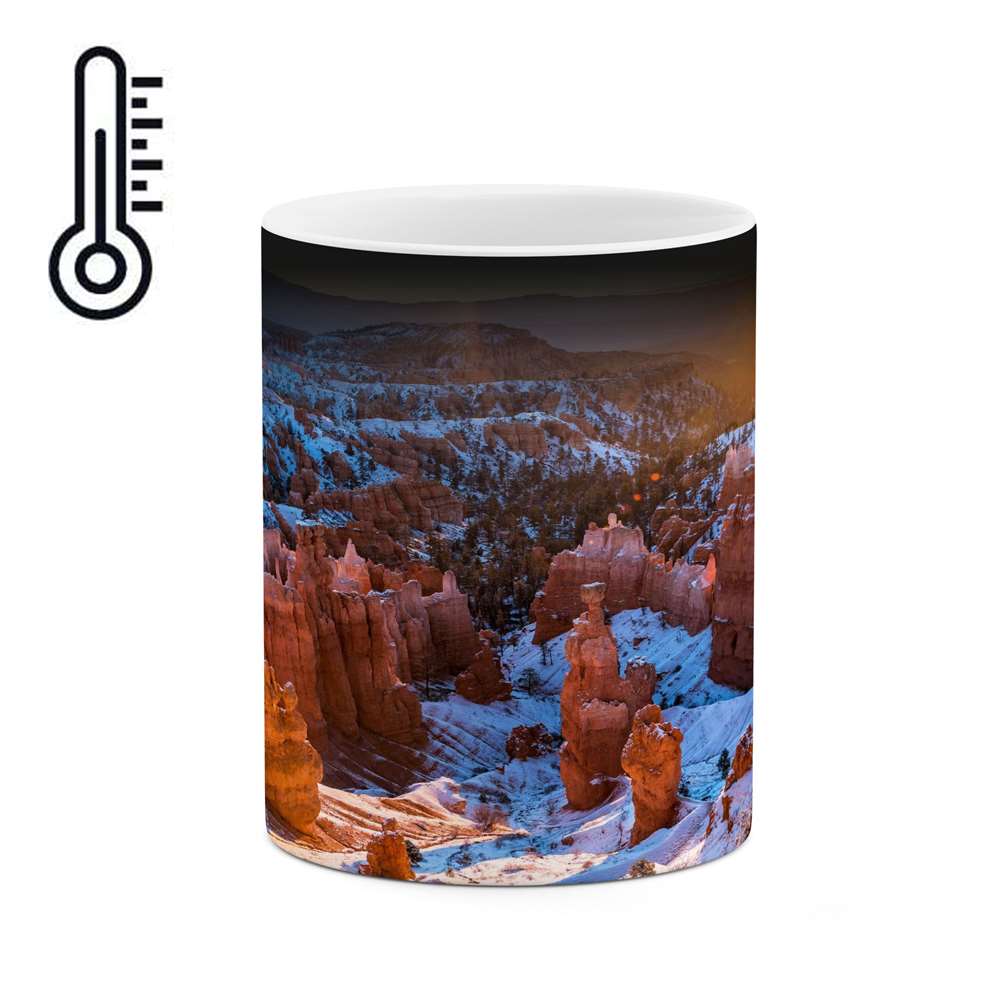 ماگ حرارتی کاکتی طرح منظره مدل mgh13135