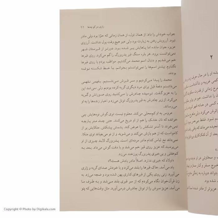 کتاب رازی در کوچه ها اثر فریبا وفی