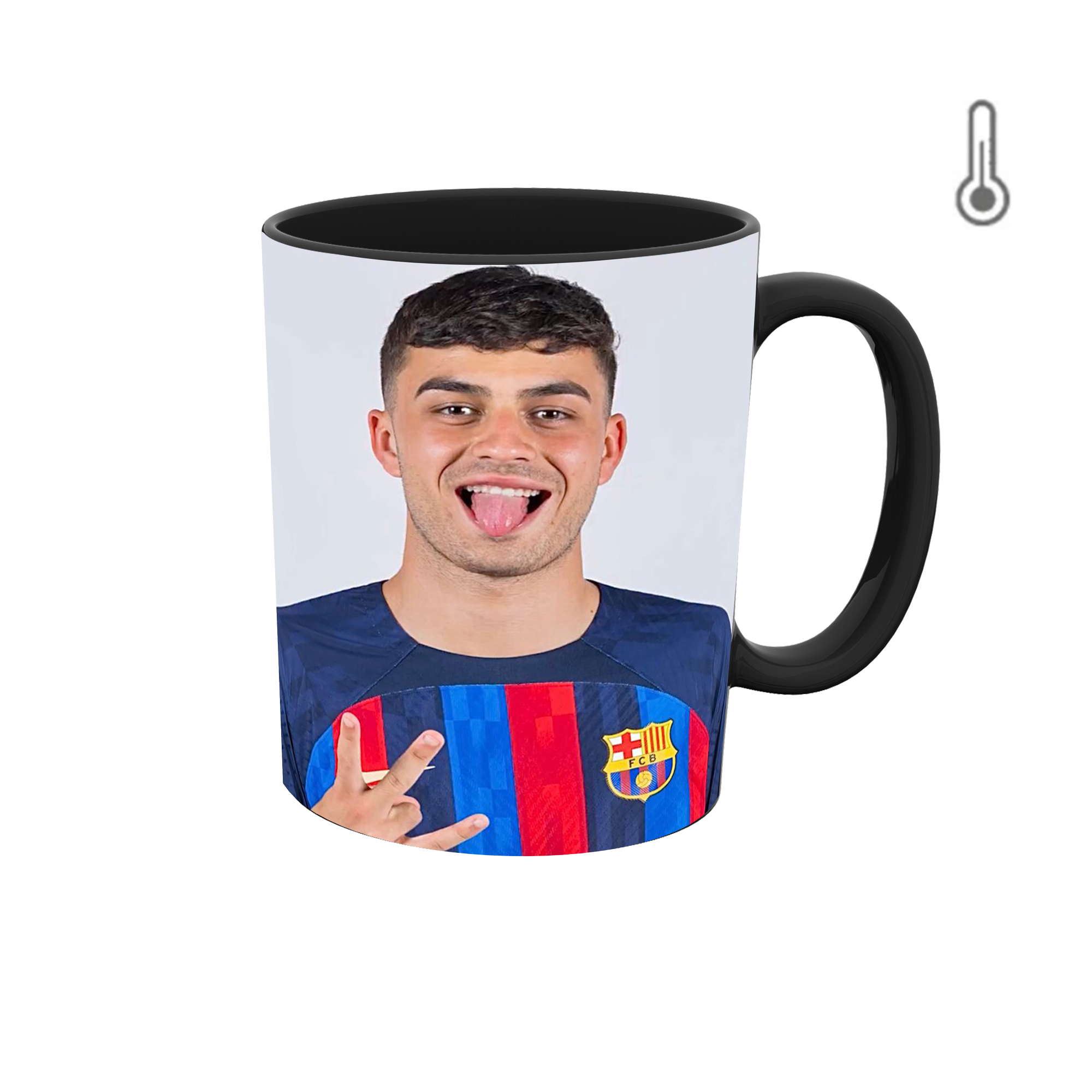 ماگ حرارتی طرح پدری مدل بارسلونا 