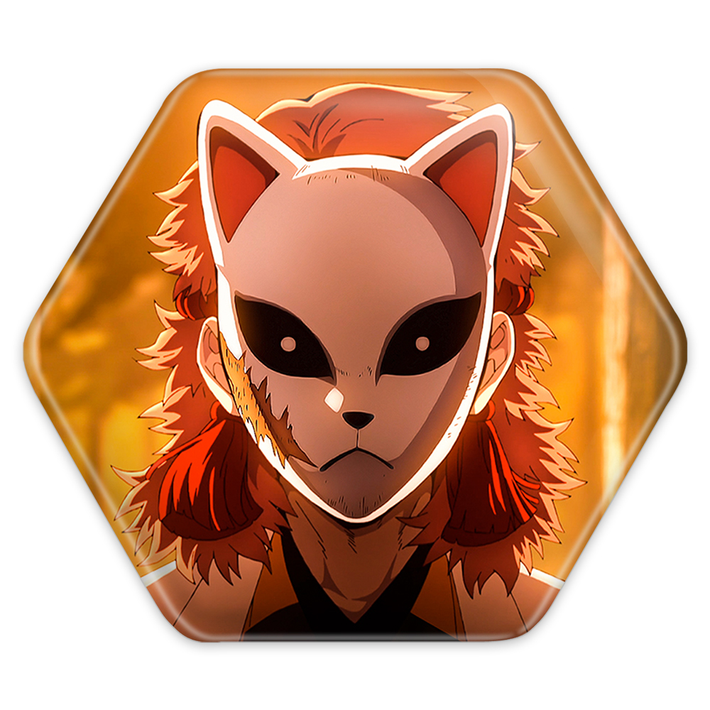 پیکسل خندالو طرح سابیتو انیمه مدل شش ضلعی کد 11473