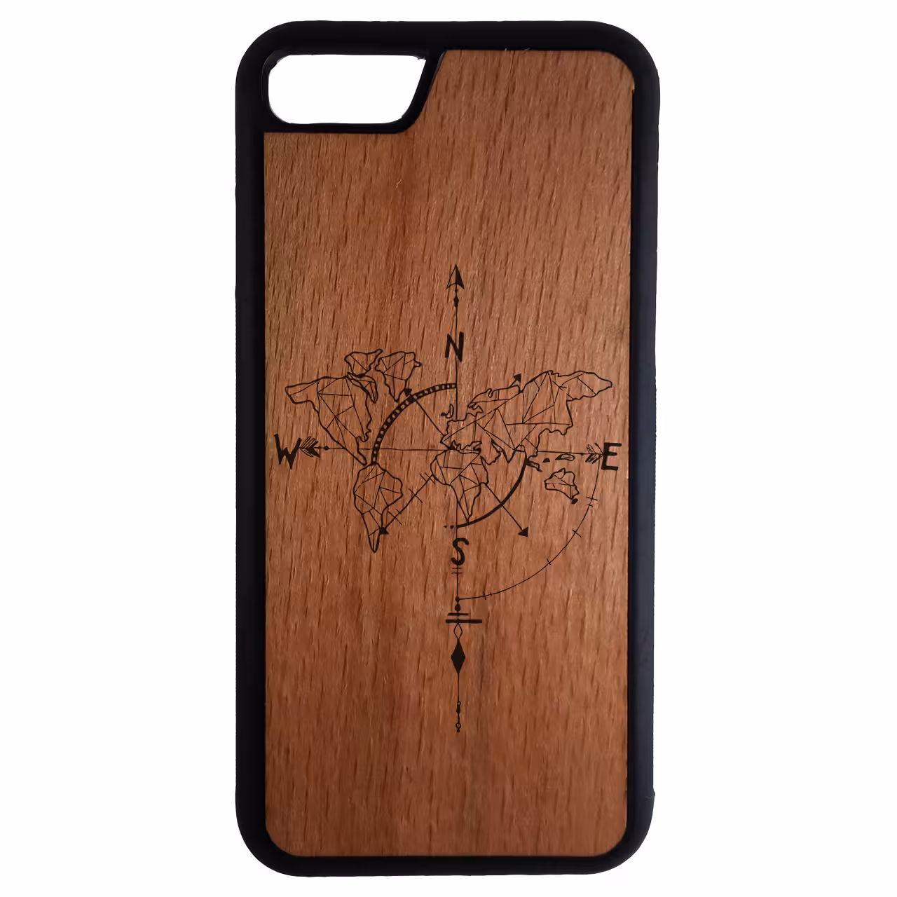 کاور طرح قطب نما کد 1105410943144 مناسب برای گوشی موبایل اپل iphone 6 plus/6s plus