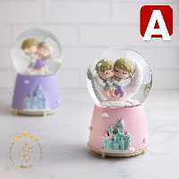 گوی موزیکال پمپی قلعه عشق | کد A9