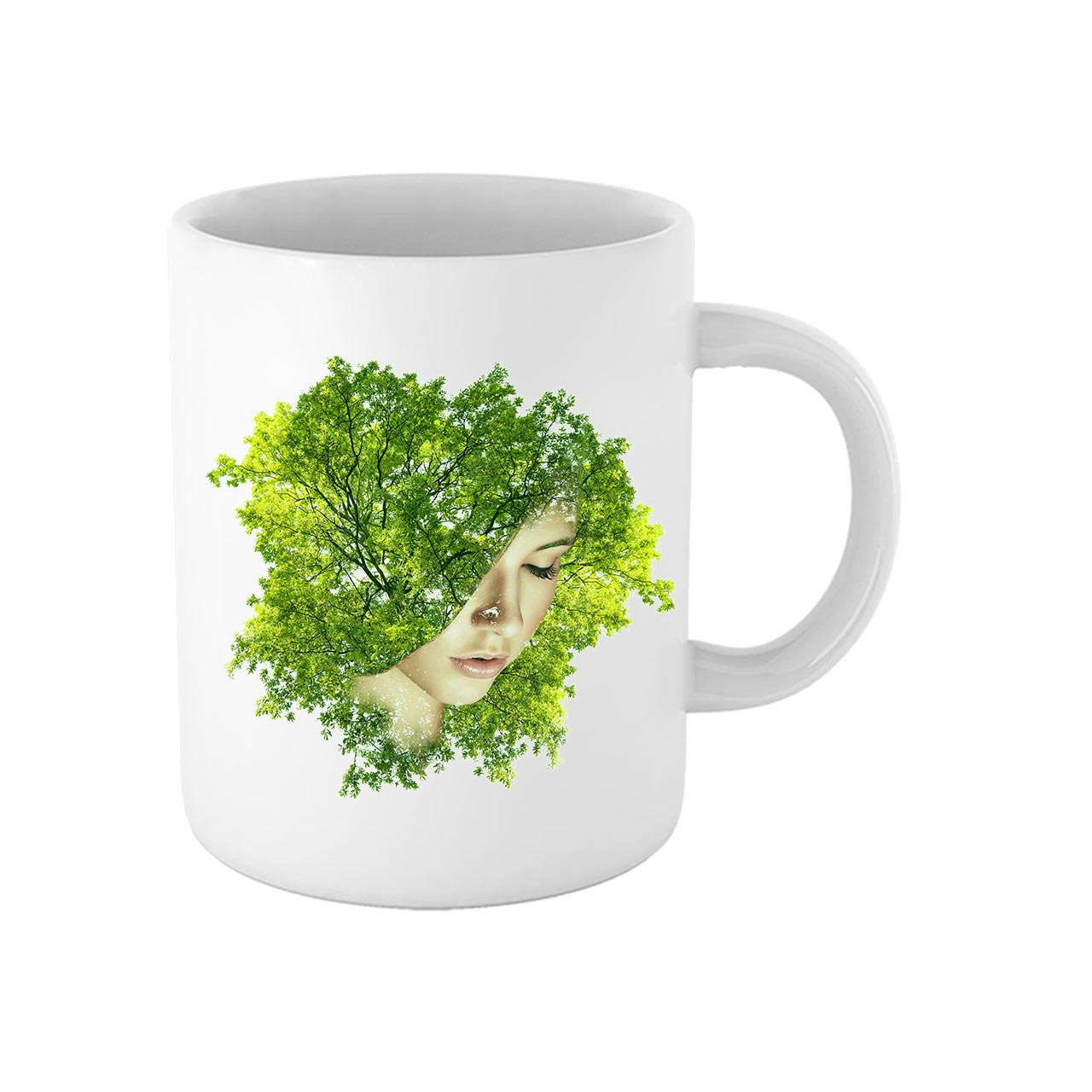 ماگ طرح طبیعت کد 1408