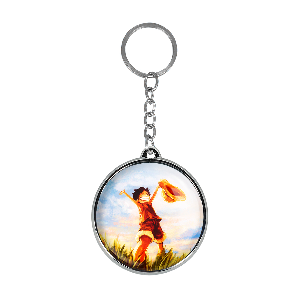 جاکلیدی خندالو طرح لوفی انیمه وان پیس مدل دوطرفه کد 1725617258