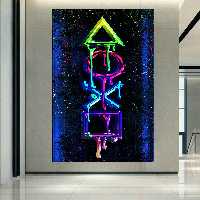 تابلو بوم طرح کنسول پلی استیشن مدل Art کد AR2661