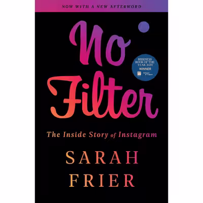 کتاب No Filter اثر Sarah Frier انتشارات Simon &amp; Schuster Inc