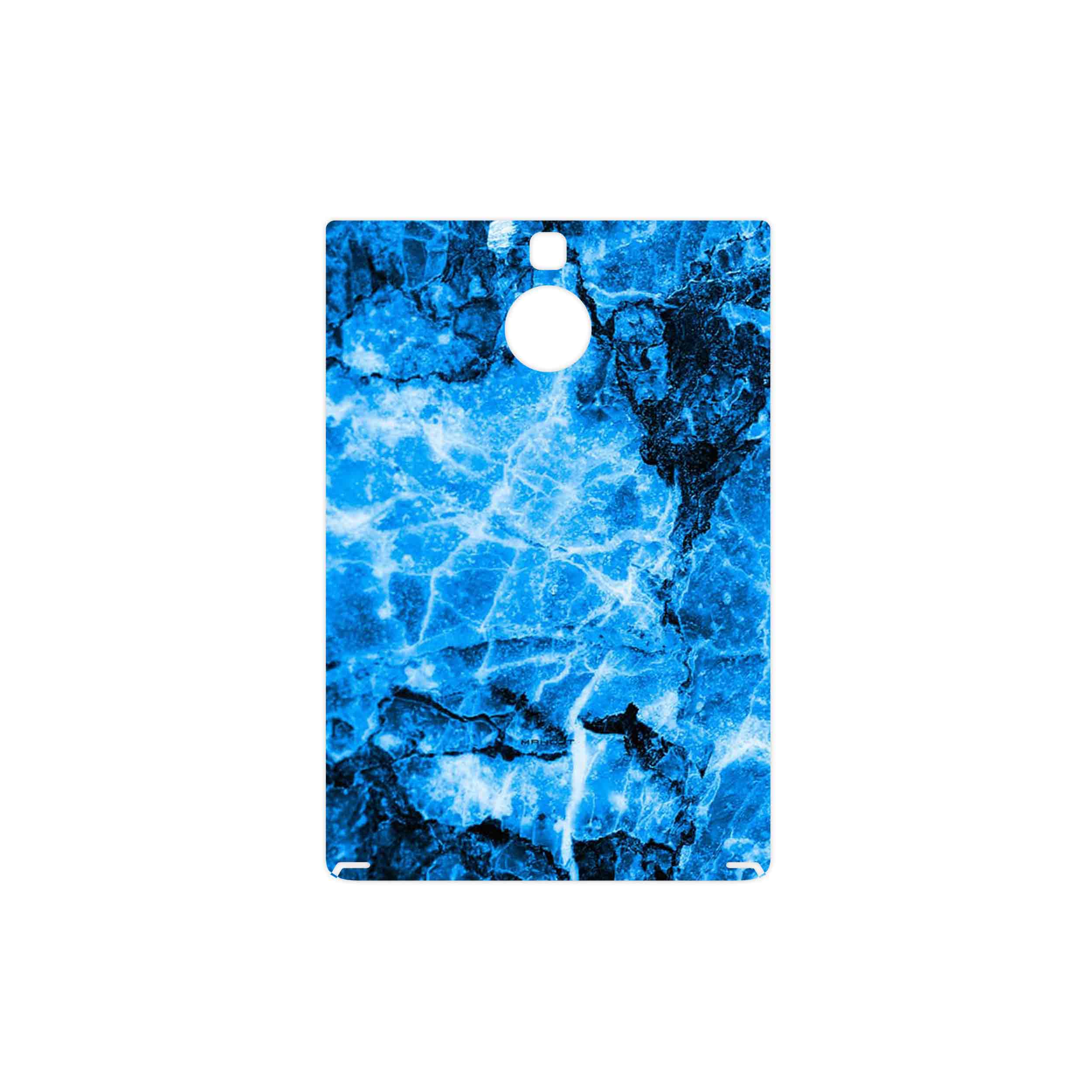 برچسب پوششی ماهوت مدل Blue Marble مناسب برای گوشی موبایل بلک بری Passport Silver Edition