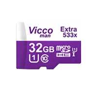 کارت حافظه microSDHC ویکو من مدل Extre 533X کلاس 10 استاندارد UHS-I U1 سرعت 80MBps ظرفیت 32 گیگابایت | کالا مکس