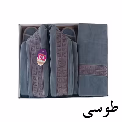 حوله سرویس پالتویی 4 تکه تاچ مدل کاریزما سایز 125