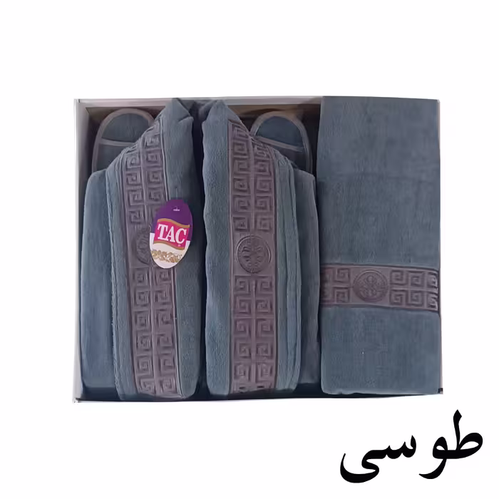 حوله سرویس پالتویی 4 تکه تاچ مدل کاریزما سایز 125