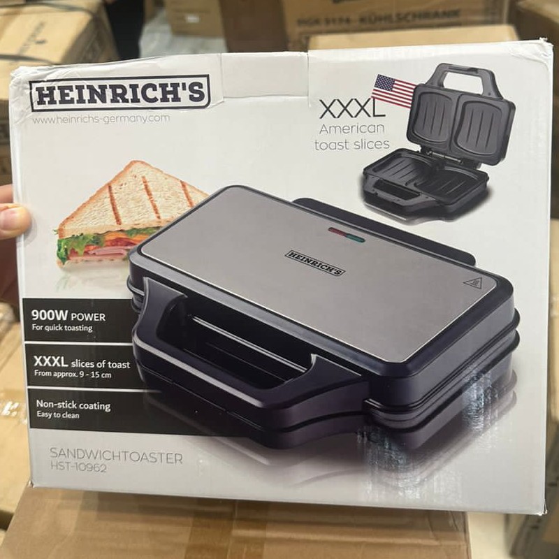 ساندویچ ساز هنریچ مدل HST 8950(Heinrichs HST 8950 Sandwich Maker)) 