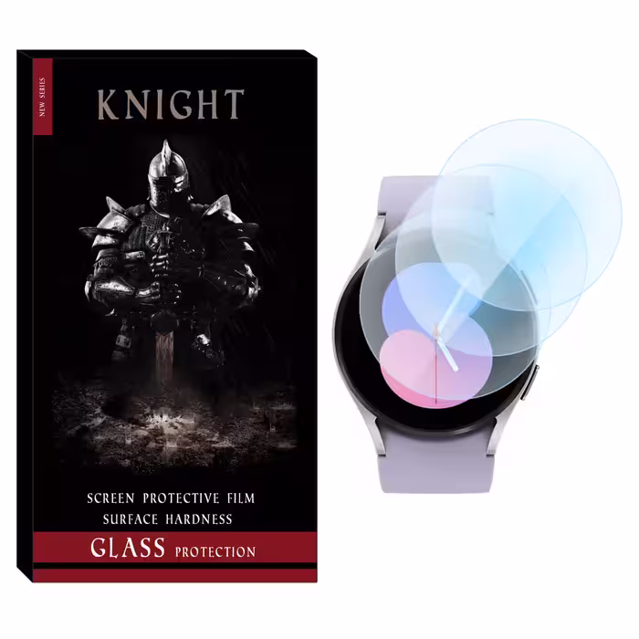محافظ صفحه نمایش شیشه‌ای نایت مدل SH-KT مناسب برای ساعت هوشمند سامسونگ Galaxy Watch 5 40mm بسته سه عددی