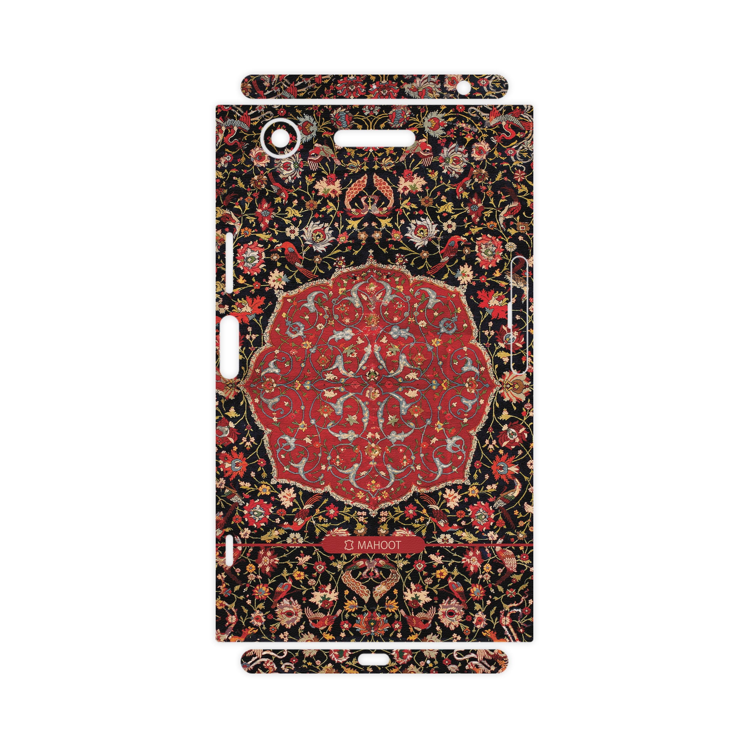 برچسب پوششی ماهوت مدل Persian-Carpet-Red-FullSkin مناسب برای گوشی موبایل سونی Xperia XZ1