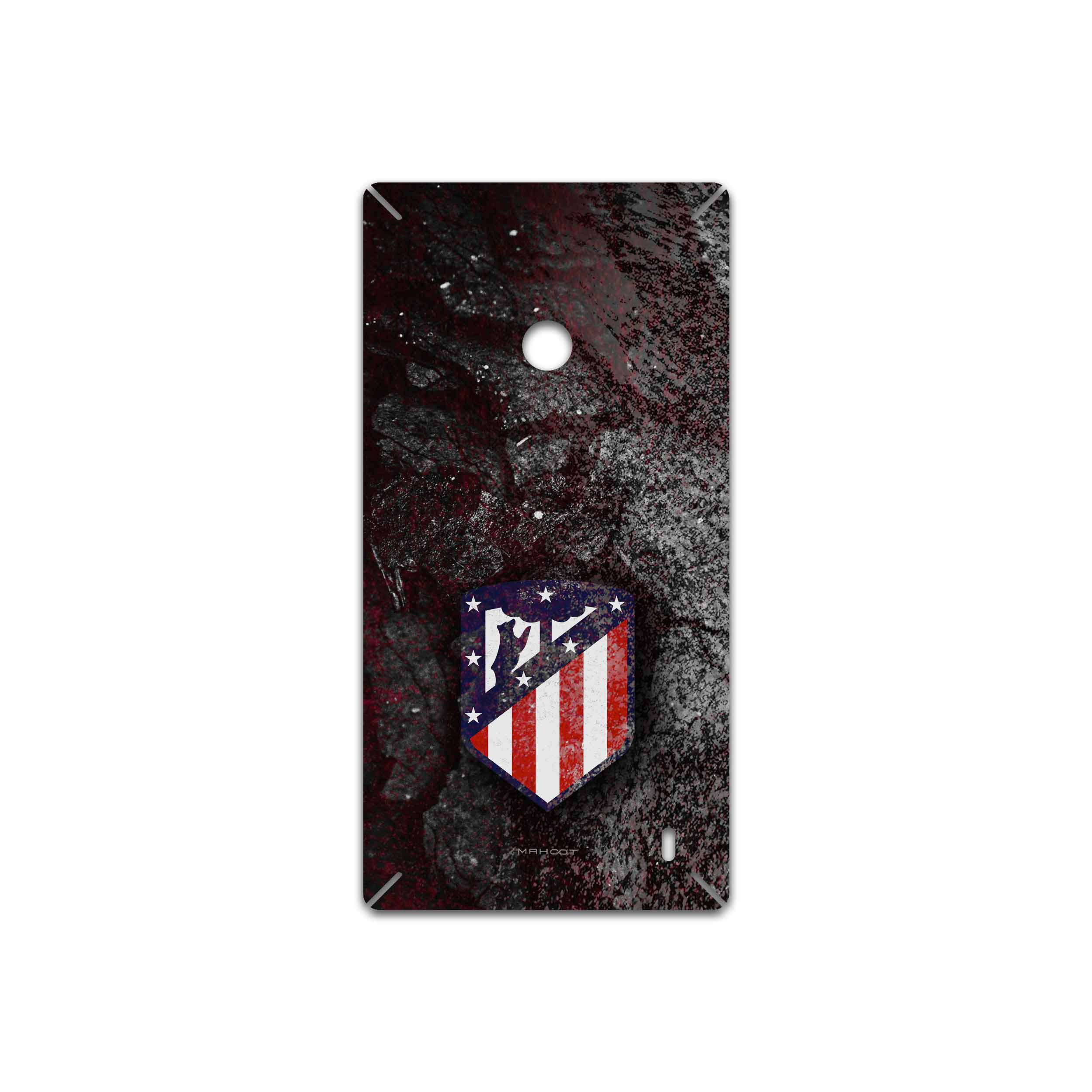 برچسب پوششی ماهوت مدل Atletico de Madrid مناسب برای گوشی موبایل نوکیا Lumia 520