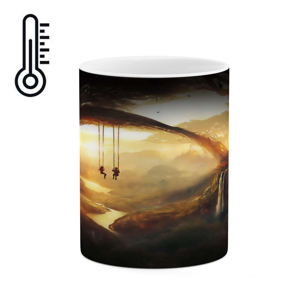 ماگ حرارتی کاکتی طرح انیمه مدل mgh17574