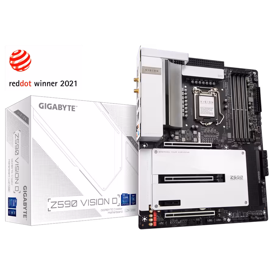مادربرد گیگابایت مدل Z590 VISION D سوکت 1200