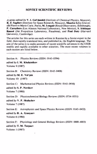 خرید و دانلود نسخه کامل کتاب Mathematical physics reviews, - Zeldovich, et al. Dynamo