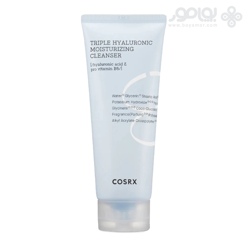 شوینده آبرسان کوزارکس مدل TRIPLE HYALURONIC حجم 150 میل