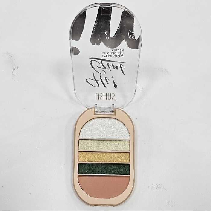 یوشاس پالت هایلایتر پنچ رنگ چند کاره کد ES39264 رنگ شماره 4