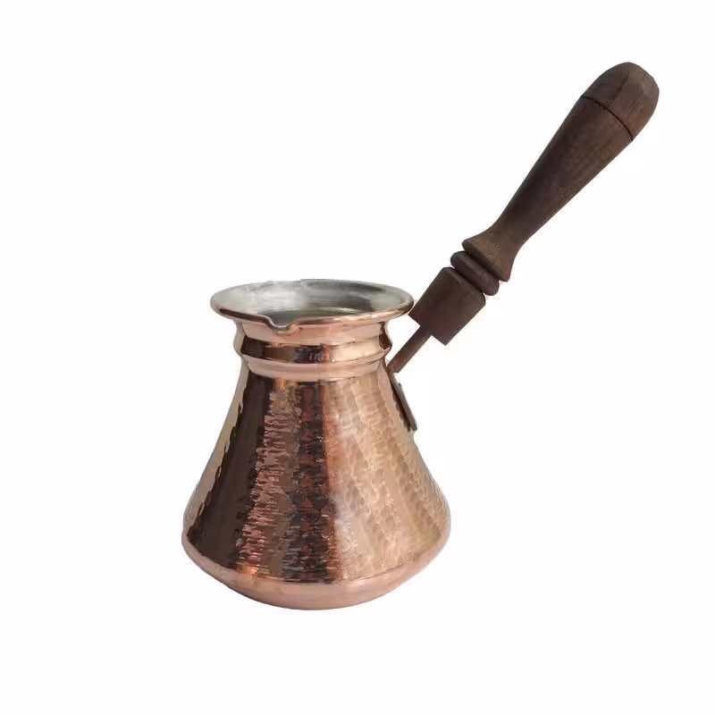 قهوه جوش دستی مسی مدل عربی