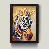 تابلو مینیمال ZEBRA کد m2642-b