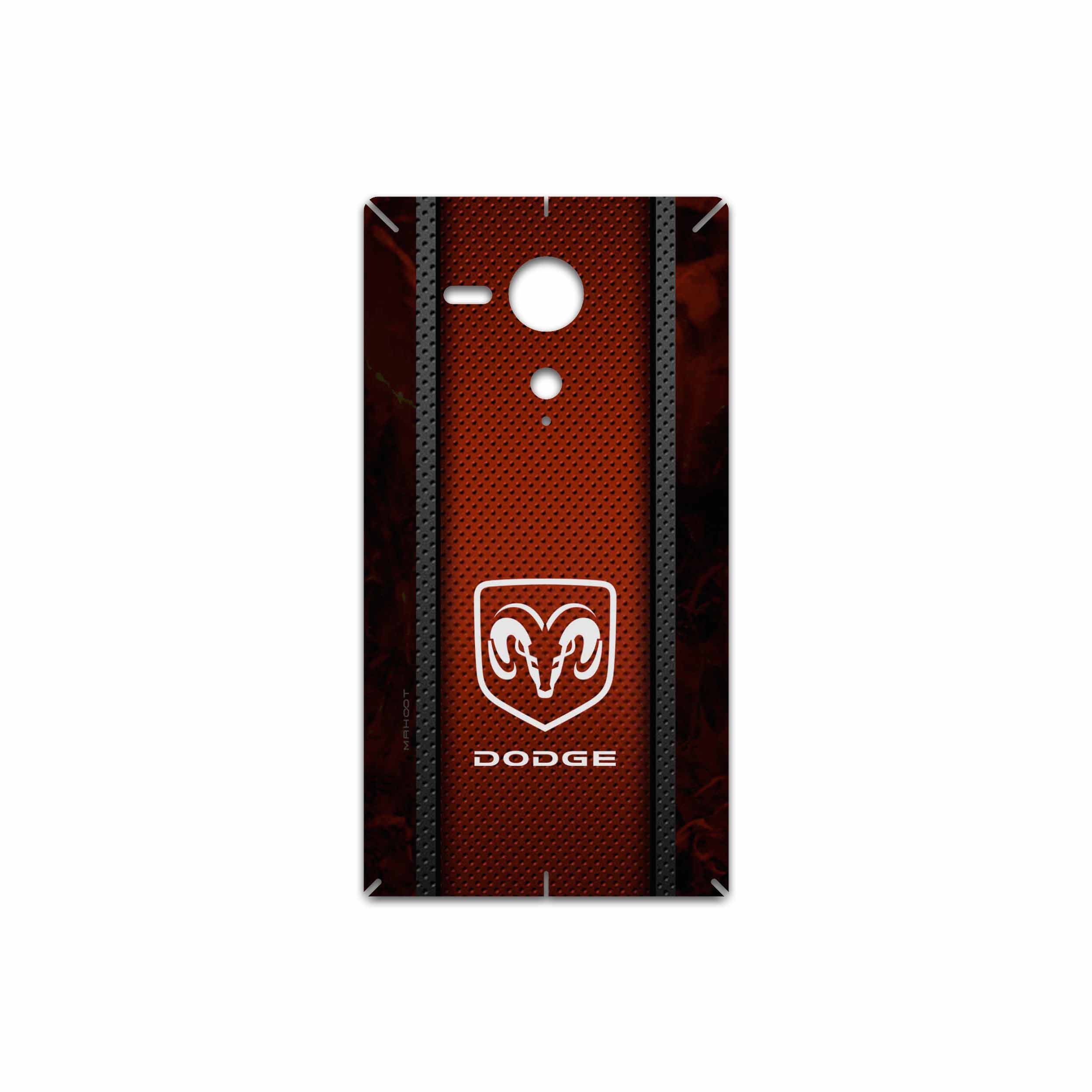 برچسب پوششی ماهوت مدل Dodge مناسب برای گوشی موبایل سونی Xperia SP