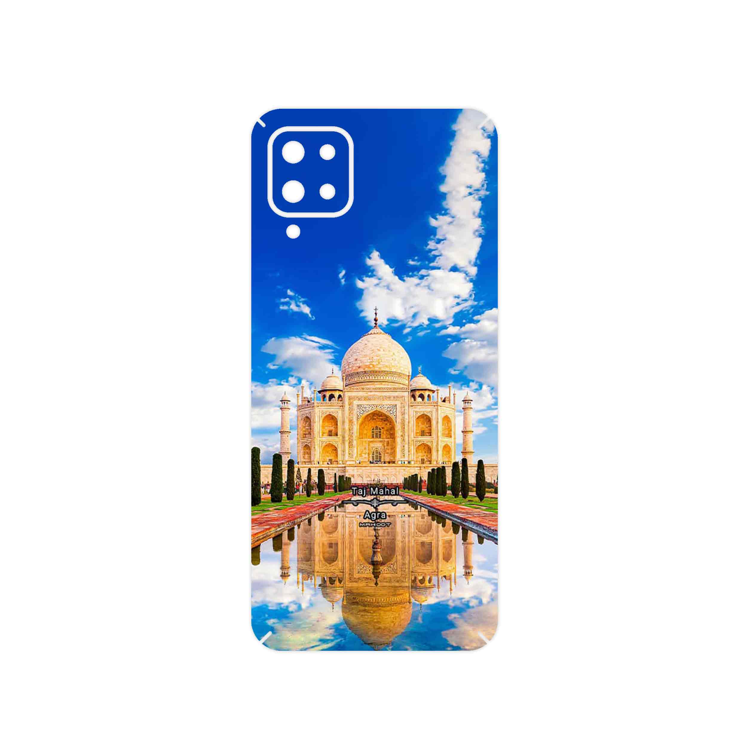 برچسب پوششی ماهوت مدل The Taj Mahal مناسب برای گوشی موبایل سامسونگ Galaxy A12 Nacho