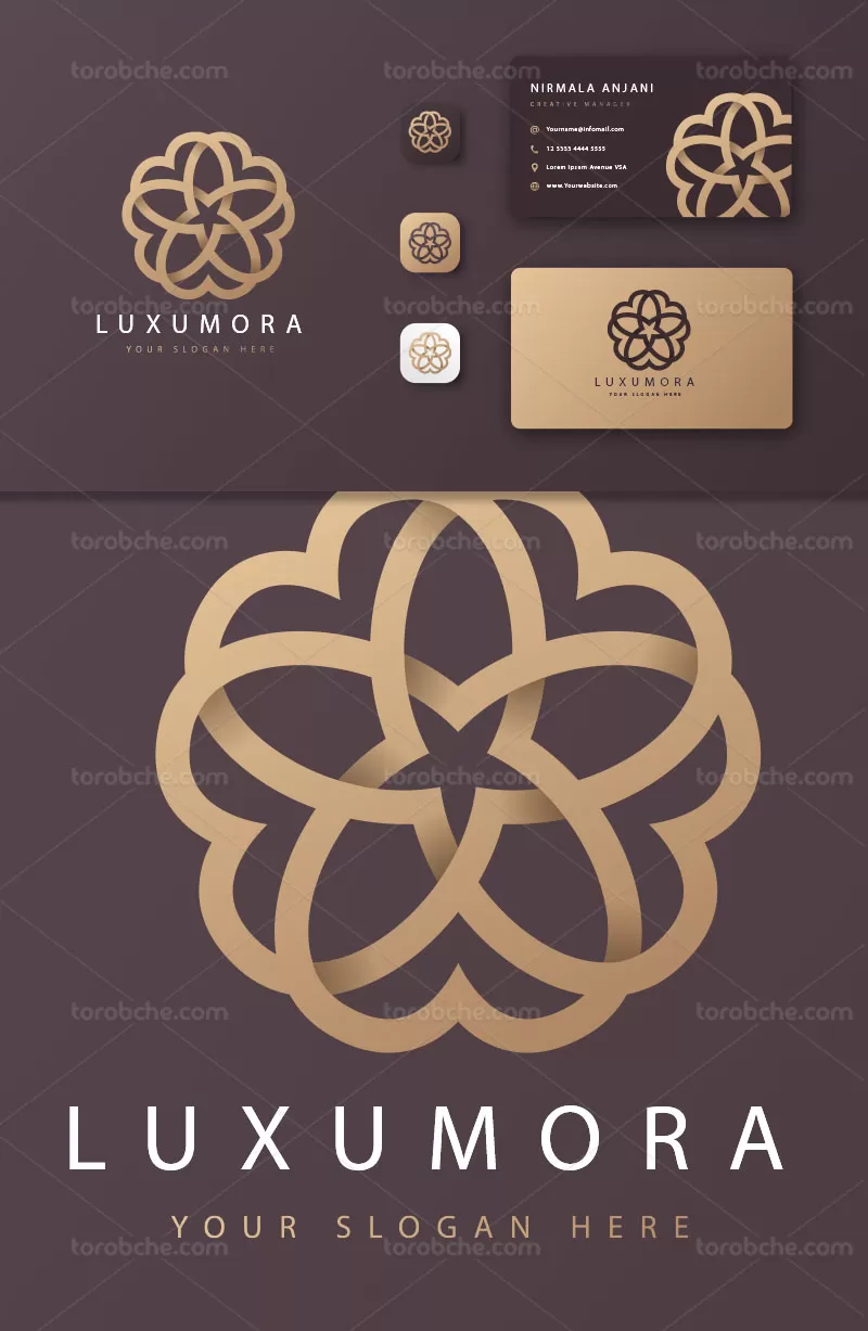 وکتور لوگو ماندالا | گرافیک با طعم تربچه