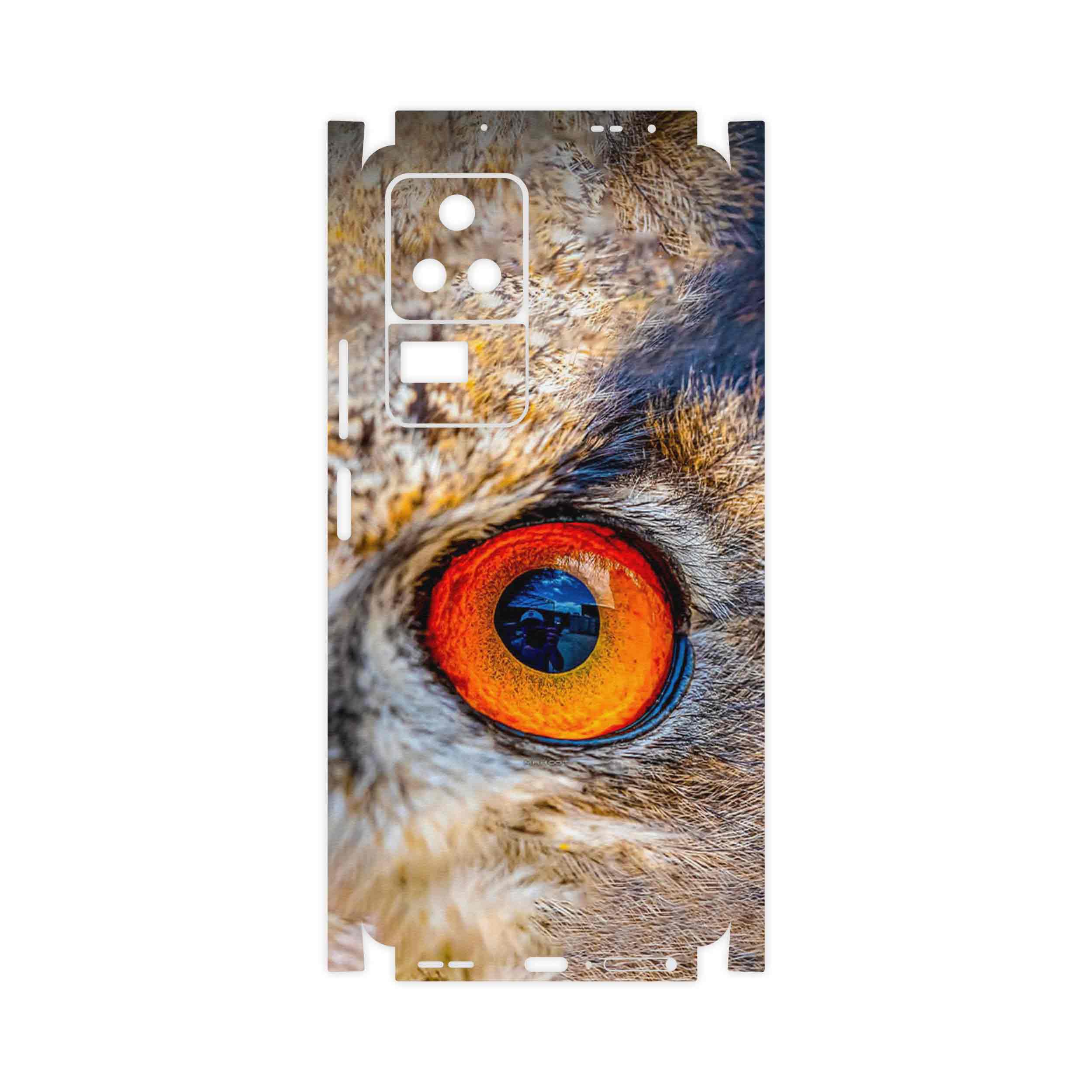برچسب پوششی ماهوت مدل Owl eyes-FullSkin مناسب برای گوشی موبایل شیائومی Poco F4 5G