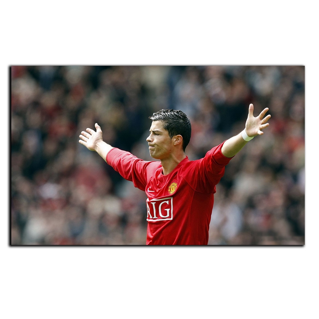 تابلو شاسی بکلیت طرح بازیکن فوتبال کریستین رونالدو تیم منچستر یونایتد مدل SH-S6558