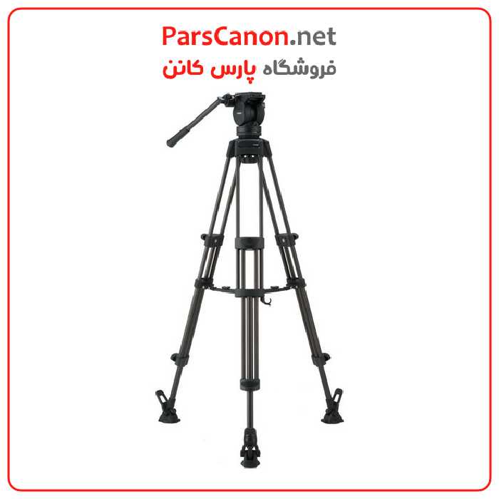 سه پایه فیلمبرداری لیبک مدل Libec LX7 M Tripod With Pan and Tilt Fluid Head and Mid-Level Spreader