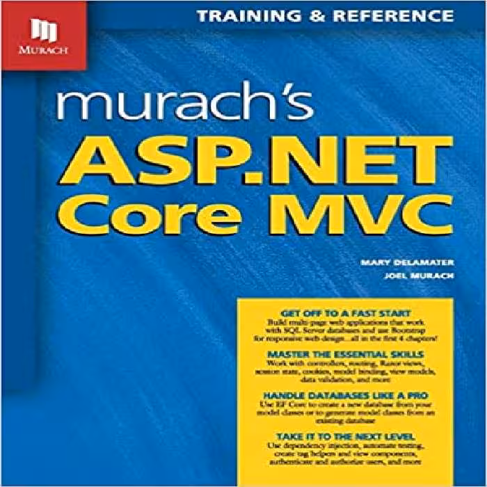 خرید و دانلود نسخه کامل کتاب Murach's ASP.NET Core MVC [2020] - pdf