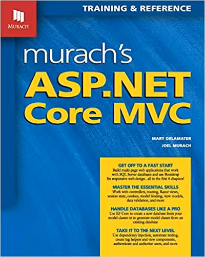 خرید و دانلود نسخه کامل کتاب Murach's ASP.NET Core MVC [2020] - pdf